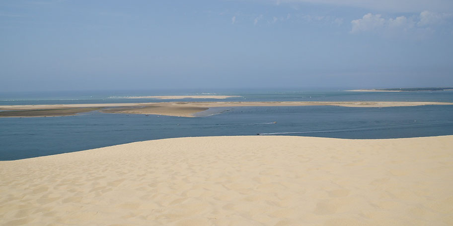 Vue de la Dune du Pilat