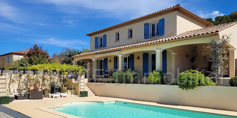 villas modernes dans l'Aude