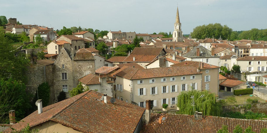 Centre-ville de Confolens