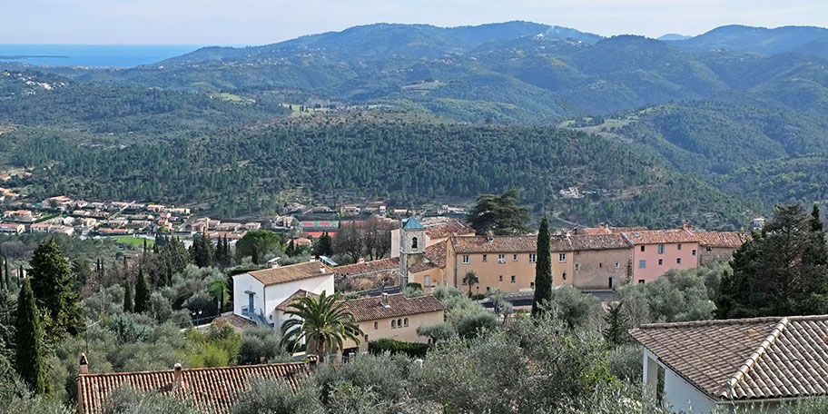 Photo de la vue depuis Le Tignet