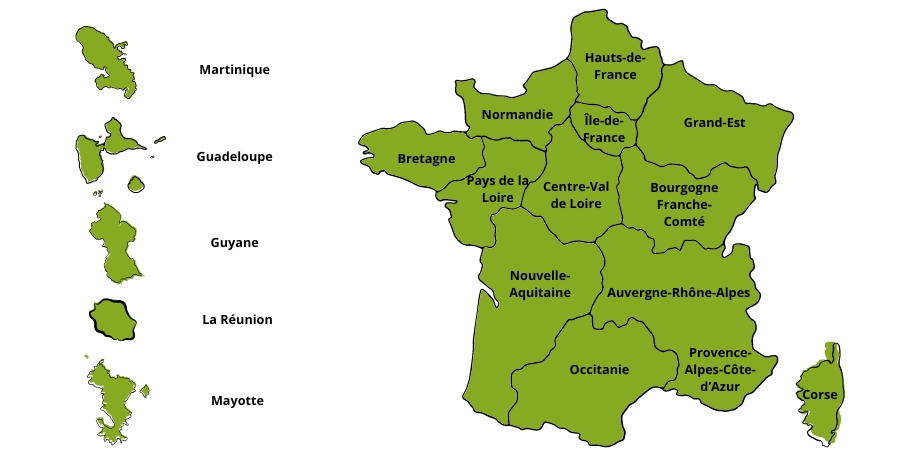 Régions françaises