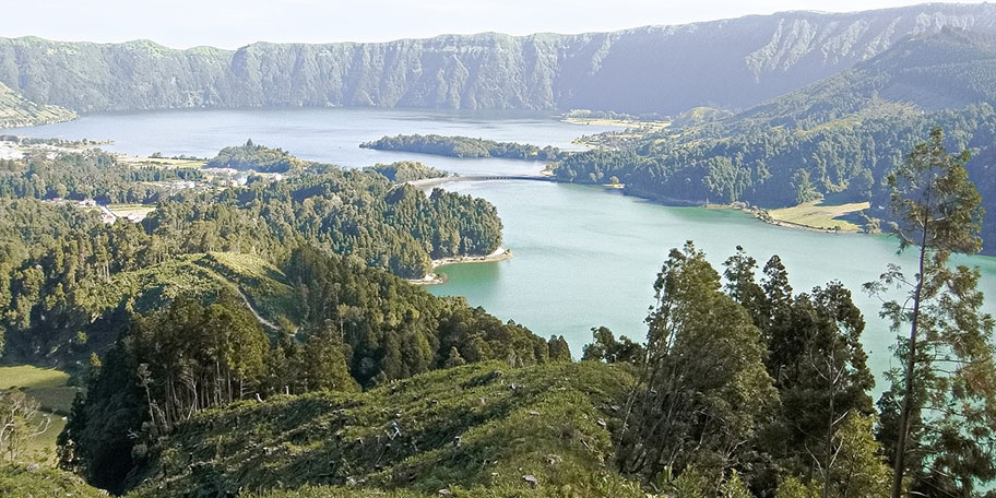 Landschaft der Azoren