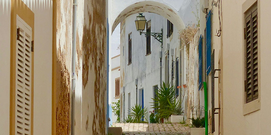 Photo du centre historique d'Albufeira