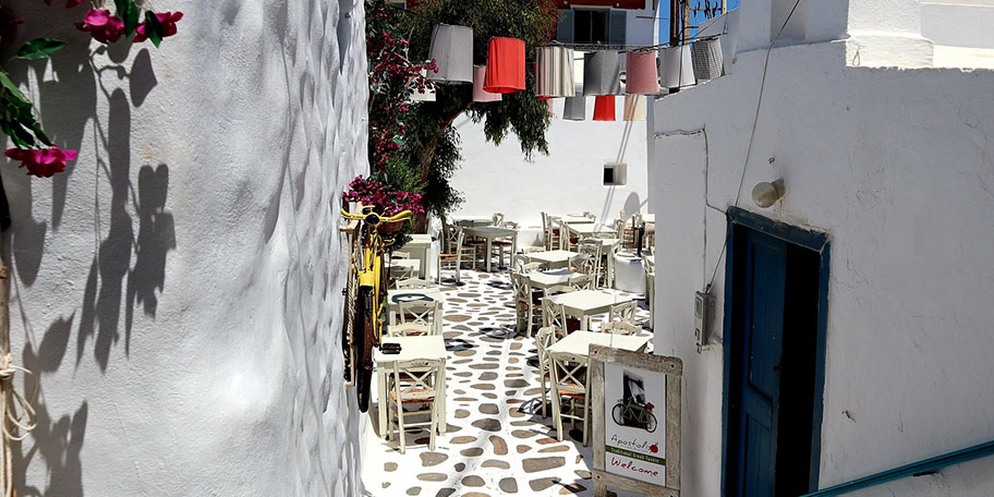 greek terrace