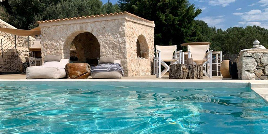 huis zwembad griekenland