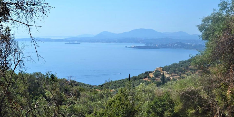 View of Corfu Island